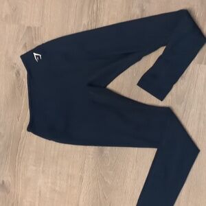 Gymshark navy blue leggings size small